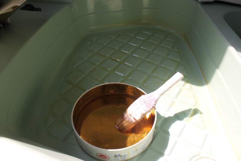 Riparazione del piatto doccia su Laika Ecovip